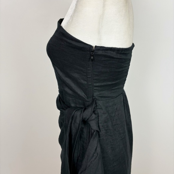 FAITHFULL THE BRAND x REVOLVE El Mar Midi Dress in Black Size 6 - Picture 5 of 12